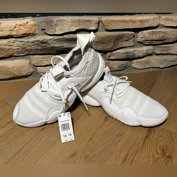 NEW! Men’s Adidas Basketball Shoes Trae Young - 13 Men 14 women